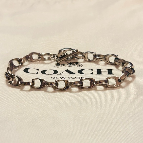 Coach Jewelry - Coach Small Signature Kissing C's Bracelet